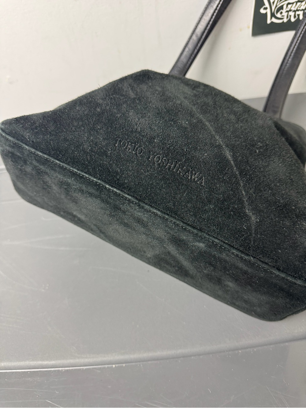 Tokio Yoshikawa Suede Shoulder Bag - Picture 5 of 9